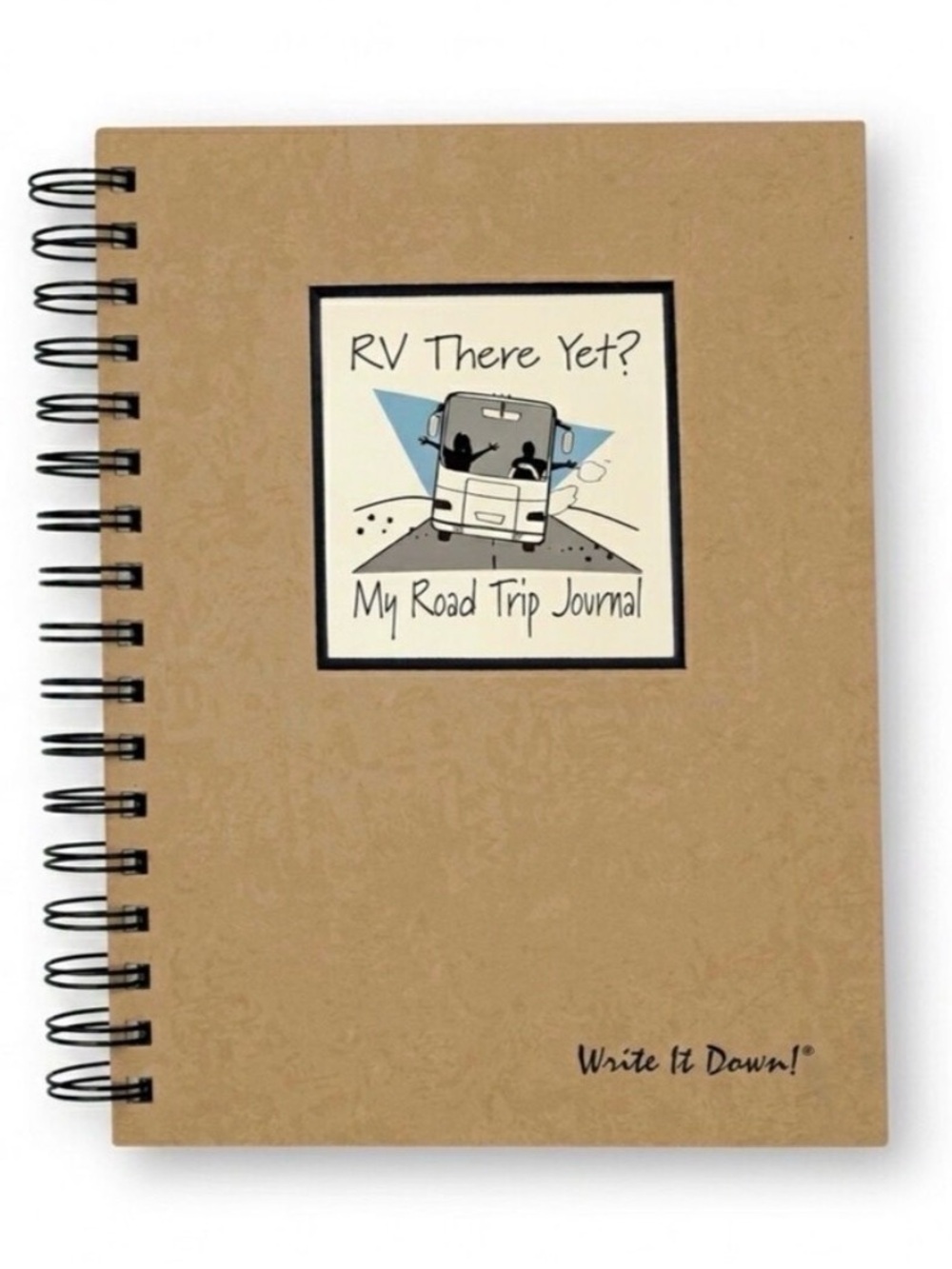 RV There Yet Write it Down Guided Road Trip Gratitude Journal NWT